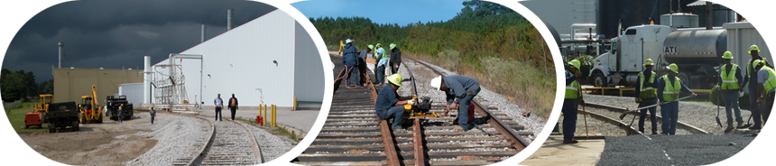 railroad track construction